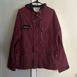 Coalatree Organics Expedition Guide Jacket burgundy Men’s medium Outdoor j2